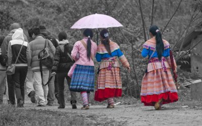 Bac Ha Sunday Market - Mixed Colors