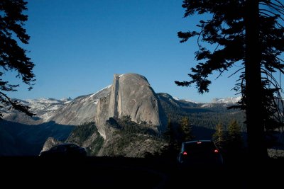 Half-Dome in various light