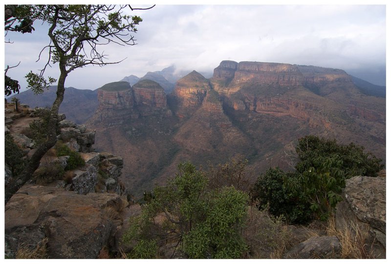 De drie rondavels - Blyderiviercanyon