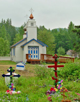 Russian Orthodox Church in Eklutna