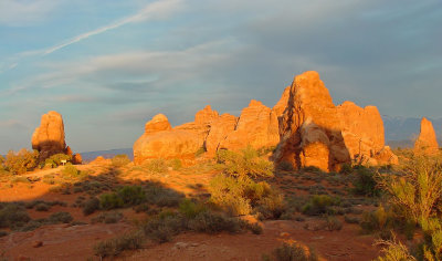 Red Rock at Sunset