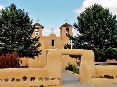 St Francis Church, Taos