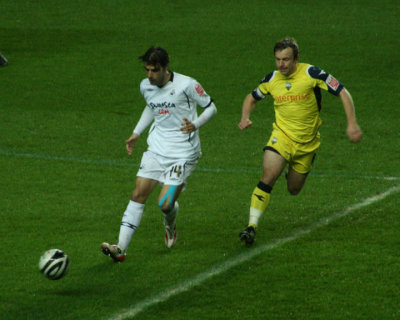 Swansea City v Preston January 2009