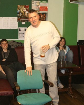 Brian Tries His Latest Chat Up Lines on the Invisible Woman