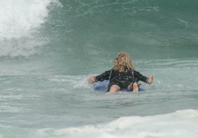 Paddling Out