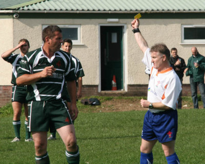 ...And I'M The One Getting the Yellow Card?