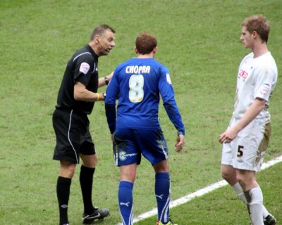 The Ref Tries To Get Some Tips On The 3.20 At Epsom