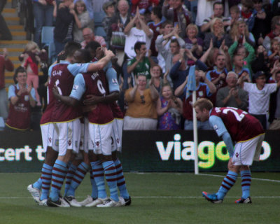 Aston Villa v Swansea City September 2012