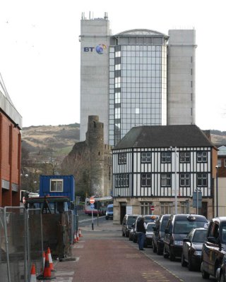 Castle and BT Tower