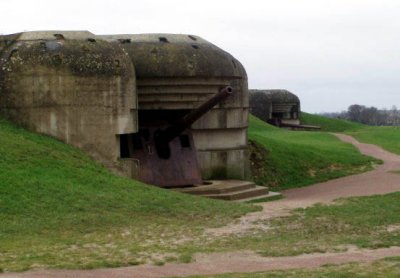 Battery at Longues sur Mer