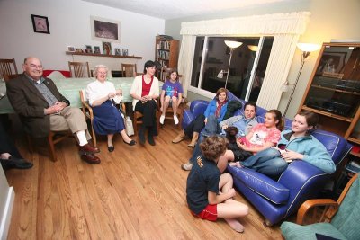 Pre-dinner gathering