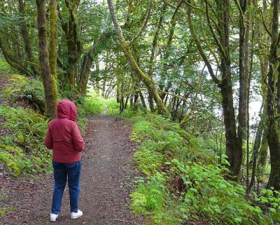 Umpqua River trail