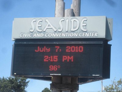 hot Wednesday in Seaside