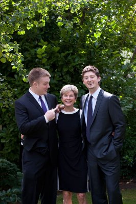 Fiona and her sons