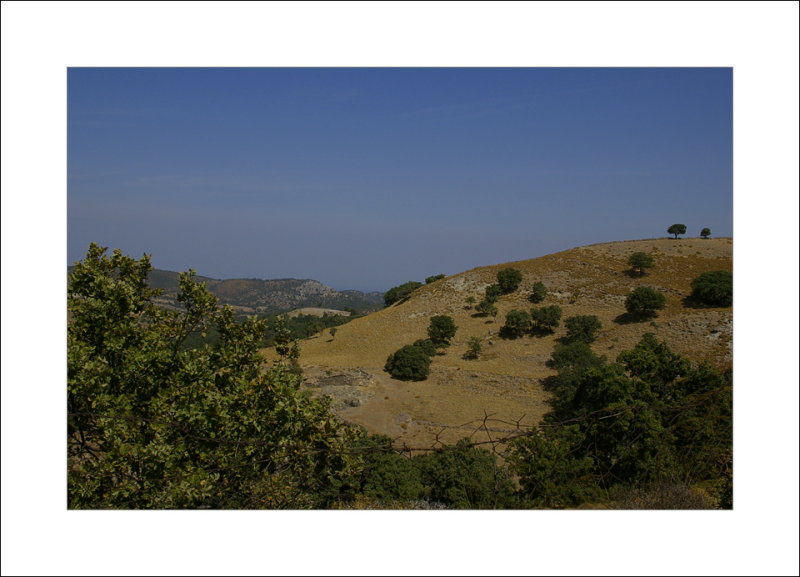 Among the hills