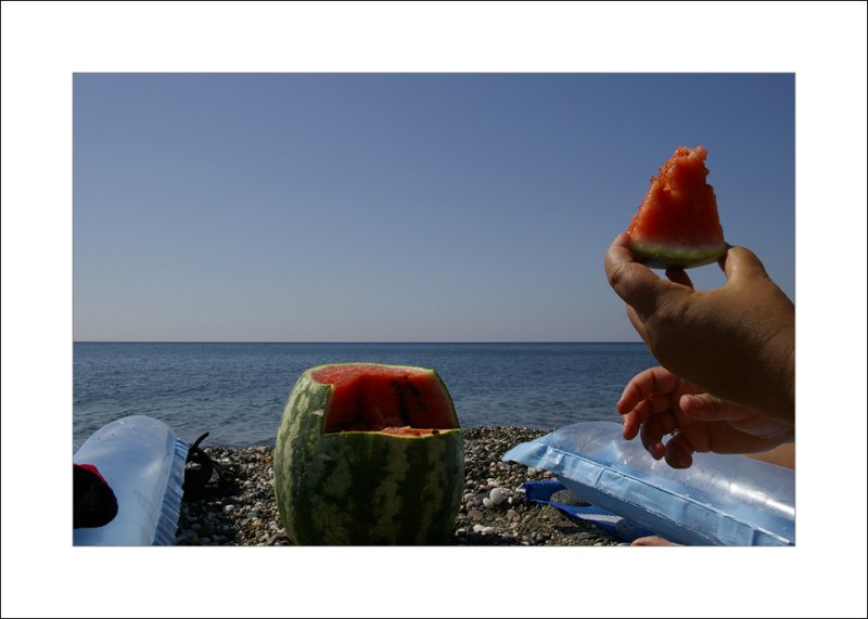 Water melon lunch