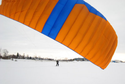 Ski en cerf-volant