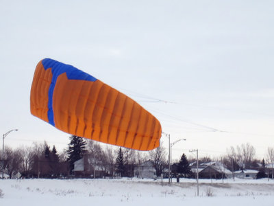 Ski en cerf-volant