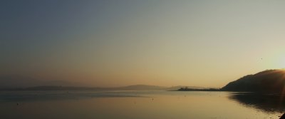 View of Snowdonia, from Beaumaris