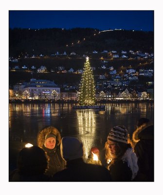 Light festival in Bergen