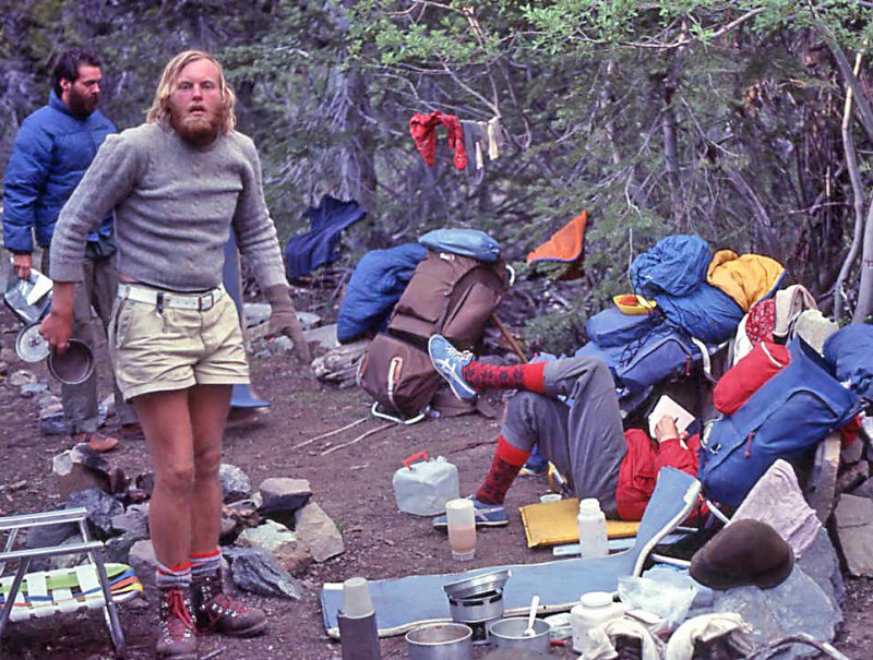  Ron Hall   Better Known As  Chairman   Group Camping For Dinner