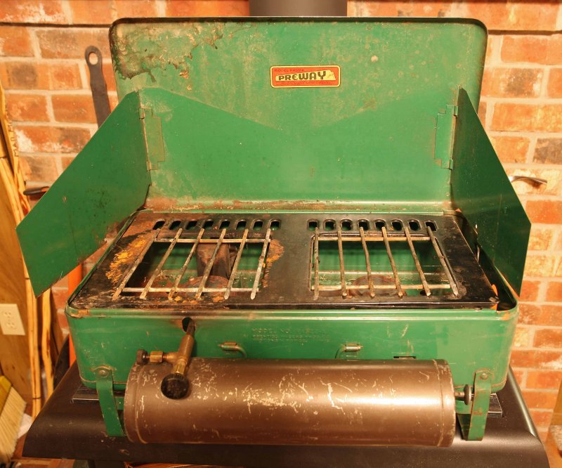 1930s Preway Stove,,, Still Works!!! ( Model P-4522-A )