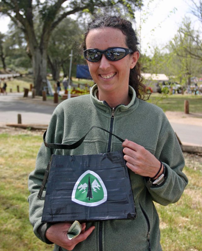 Yogi WIth  Duct Tape  Purse Made By Jester
