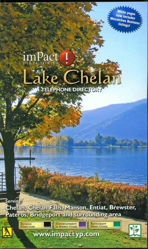 2009  Lake Chelan Phone Book Cover 