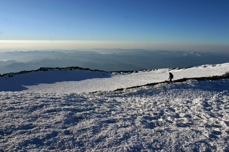 Summit Crater Of Rainier