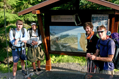 Disco, POD, Boomer And Jay Zee  Finished At Manning Park 