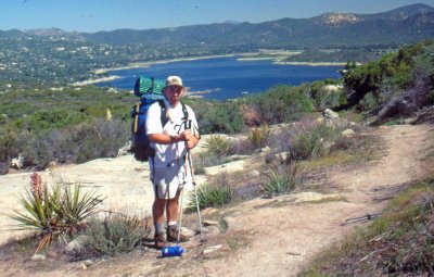 PCT 2000 , First Time Back In 23 Years ( Lake Morena In Background )