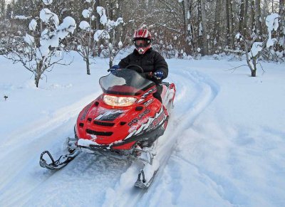 Angela Riding Polaris Liberty