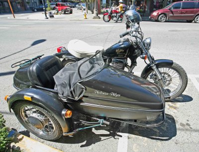 Webley Vickers 650 With Sidecar