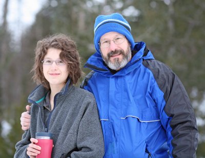 Trinity Co-Owner Reid Brown And His Daughter Enjoying The Race