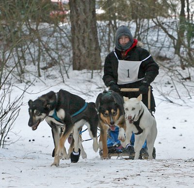  Emily Clipson At Start On Her Way To First Place Sporting Class
