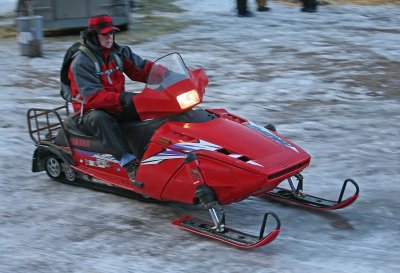 Course Volunteer Heads Out To Mark Course