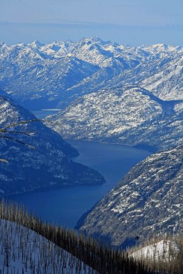 View Of Lake Chelan From  Junior Point 