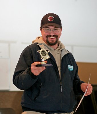 Tim McElravy With HIs  First Trophy 