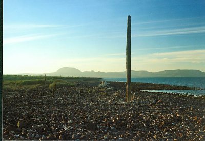 Miles Of  Lonely Beach  On Sea Of Cortez