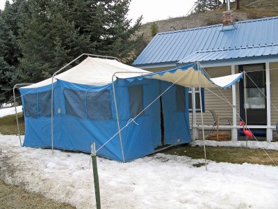 1960s  Ted Williams  Sears  Brand Wall Tent