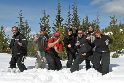  Spring Sledding Above The Entiat Valley