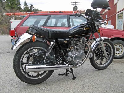1978 Yamaha SR 500 Thumper Bike