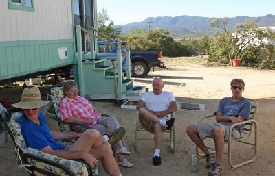 Hanging Out At  Paul ANd Pat's  Camp Anza