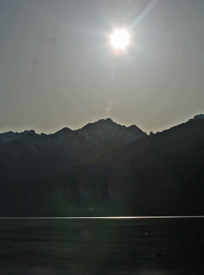 Moon Over Lake Chelan