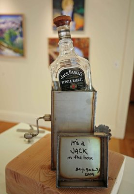 Holden Art Show At Stehekin ( Here Is A  Jack In The Box  )