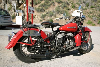 1950 Harley Davidison ( Side Shifting )