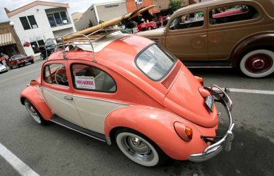   Mrs. Herbie  Bug Ready For The Beach