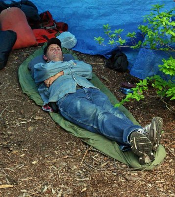 Post Hike Snooze