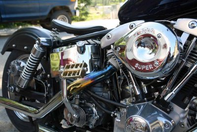 Check Out This Seat And Brass Kick Starter !!