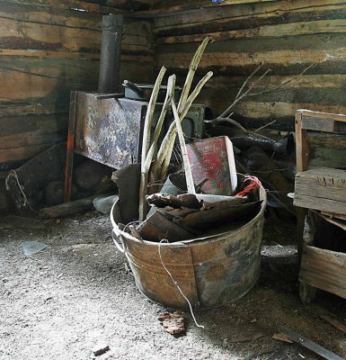 Cabin's  Old Sheepherder Stove